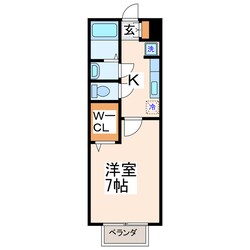 モナリエ薄場の物件間取画像